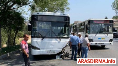 Bakıda dəhşətli avtobus qəzası, ölən və yaralananlar var - YENİLƏNİB + FOTOLAR