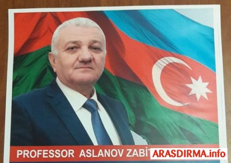 Professor Zabit Aslanovun Deputat namizədliyi qeydə alındı.