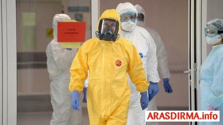 Putin xüsusi geyimdə - Koronavirusdan qorunmaq üçün – FOTO