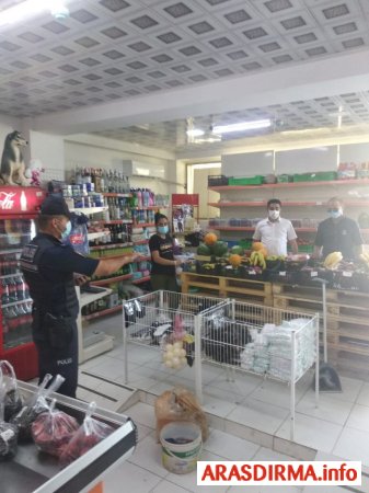 Bakıda marketlərdə polis postları yaradıldı – Maskasız giriş qadağan edildi / FOTOLAR