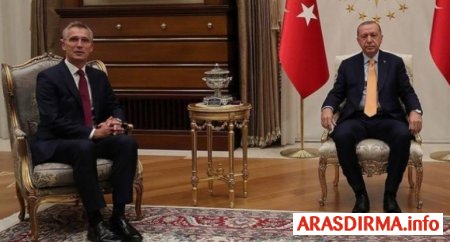 Türkiyə prezidenti ilə NATO baş katibi arasında görüş olub