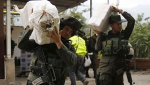Kolumbiyada külli miqdarda kokain müsadirə edilib