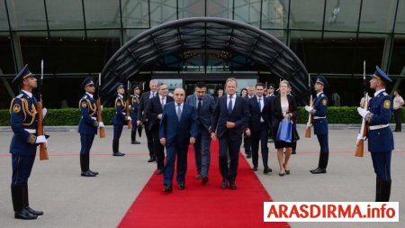 Donald Tuskun Azərbaycana səfəri başa çatdı