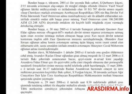 Maqsud Mahmudov haqda sensasion sənədlər yayıldı – Arvadının porno şəkillərini…