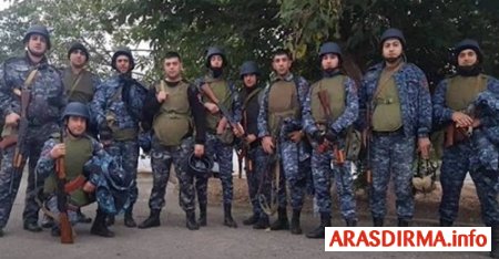 Qarabağ uğrunda gedən döyüşlər zamanı Ermənistanın 63 polisi məhv edilib, 156-sı yaralanıb