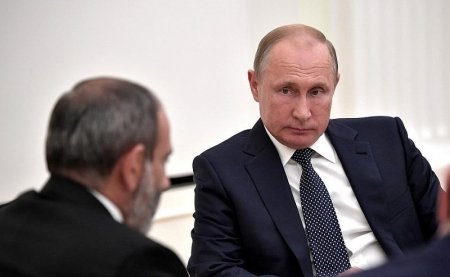 Putin Paşinyanla danışdı: nələr müzakirə edildi?