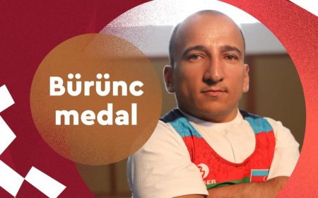 Azərbaycan "Tokio-2020" Yay Paralimpiya Oyunlarında ilk medalını qazanıb