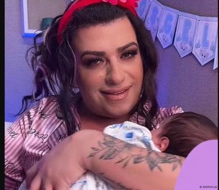 Uşaq doğduğunu deyən trans saxlanıldı