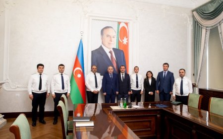 Kamran Əliyev hakim təyin olunan prokurorları qəbul etdi - FOTO