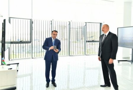 Prezident 2 saylı Sumqayıt regional “ASAN xidmət” mərkəzinin açılışında iştirak edib – FOTO