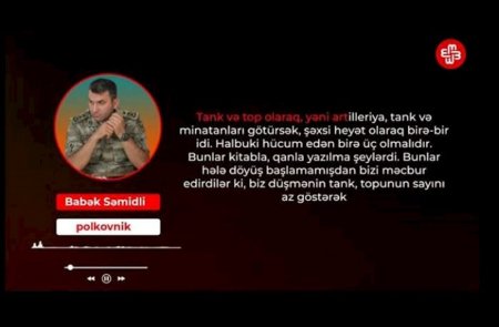 Şəhid Babək Səmidlinin sensasiyalı səs yazısı yayıldı - Video