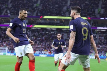DÇ-2022: Fransa Polşaya qalib gəlib 1/4 finala çıxdı