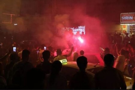 “Qalatasaray”ın qələbəsi İstanbulda izdihama səbəb olub - FOTO