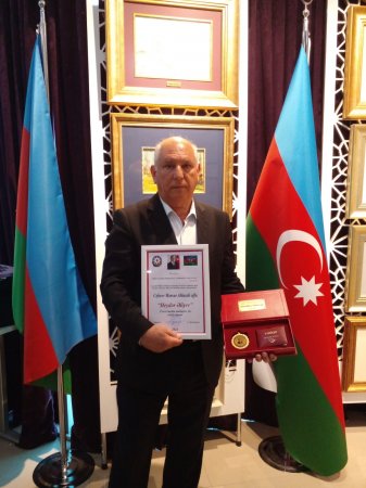 "Heydər Əliyev" medalına layiq görüldü.FOTOLAR